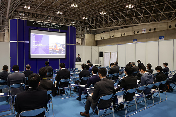 会社説明会場のイメージ